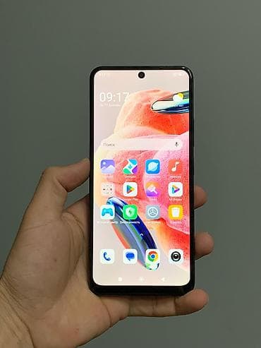 mi bent: Redmi, Redmi Note 12, Б/у, 128 ГБ, цвет - Синий, 2 SIM — 4