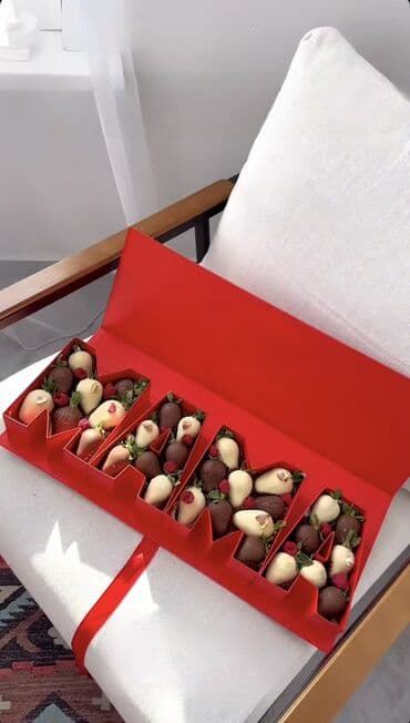 набор рыбака: Клубника в шоколаде | Ош 6 штук 500 сом 9 штук 765 сом 10 штук 800 — 4