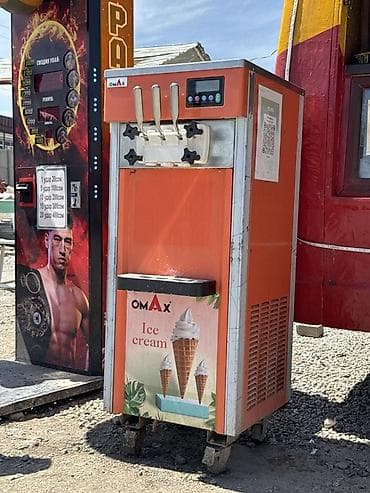 бизнес работа: Фризер для мягкого мороженого OMAX - Напольная модель с тремя — 1