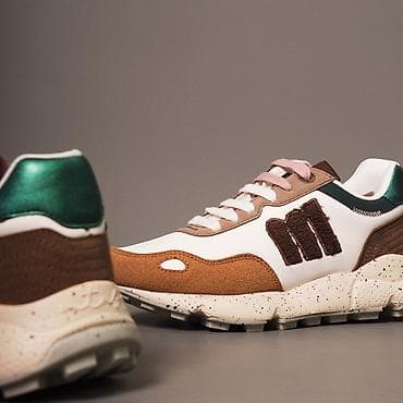 Эркектер кийими: Женские Кроссовки mustang - Верх: комбинация кожи и замши с — 2