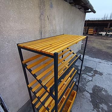 полки для маникюра: Торговый стеллаж для овощей и фруктов - Конструкция: прочная — 3