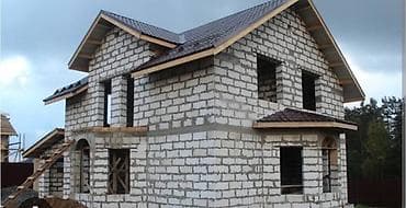Курулушту биротоло бүтүрүү: Кирпичный дом (строительство, коробка + фундамент) - Фундамент — 9