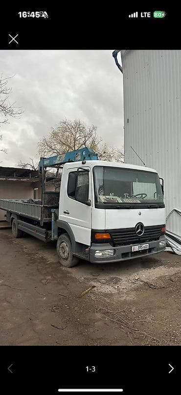 Манипулятор, Mercedes-Benz, 1999 г., от 4 т at lalafo.kg Манипулятор, Mercedes-Benz, 1999 г., от 4 т