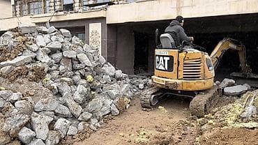 construction work: Услуги экскаватора | Выкорчевывание пней, Траншеи, Котлованы — 1