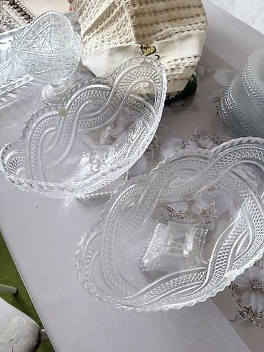 соусник: Все посуда продаю 3500 сом Набор стеклянной посуды с — 6