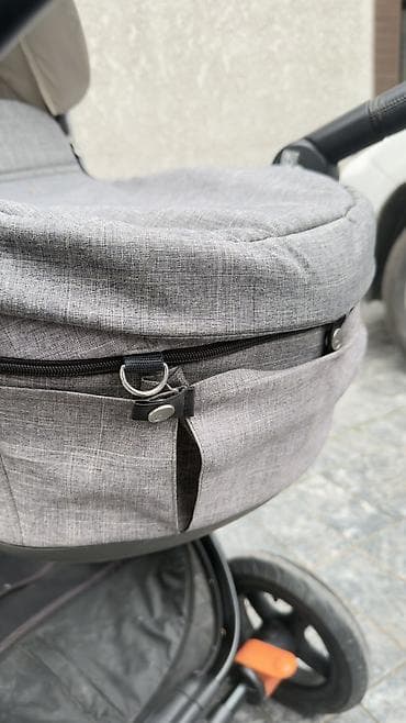 Коляска, Stokke, цвет - Черный, Б/у, Самовывоз — 4