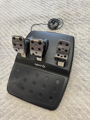 гоночный: Руль Logitech G29 Состояние 9/10 Все отлично работает Коробки к — 8