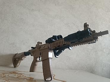 m416 игрушка: Гибридный орбизого/страйкбольный автомат HK416 — 5