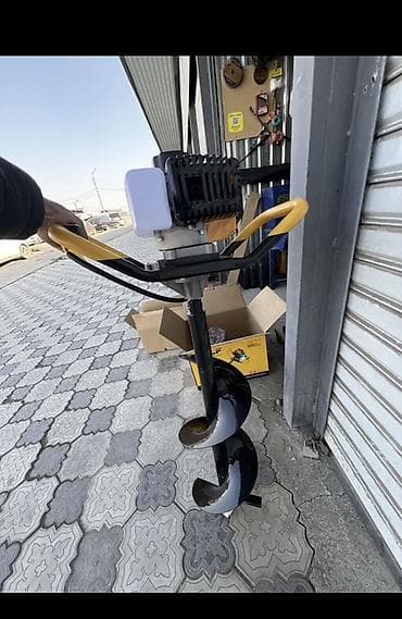 Сантехника: Бензиновый мотобур ROLF TOP-7250 - Тип: ручной бензобур для бурения — 1