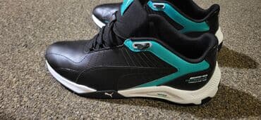 продаю в связи с переездом: Мужские кроссовки, 40.5, Puma, Новый, цвет - Черный, Платная доставка — 5