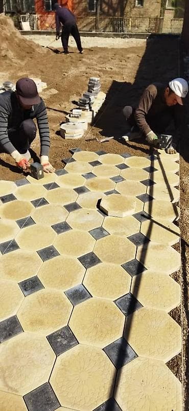 кант бетон: | Вертикальная укладка, Раскладка в разбежку, Раскладка ковром Больше 6 лет опыта — 4