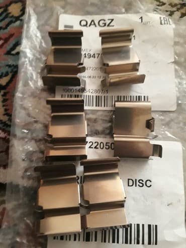 runner: Успокоители ( пружинки бесшумники скрепки ) на тормозные колодки — 3