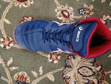 Мырзалардын бут кийими: Эркектердин кроссовкасы, 41, Asics, Колдонулган, түсү - Көк, Өзү алып кетүү — 1