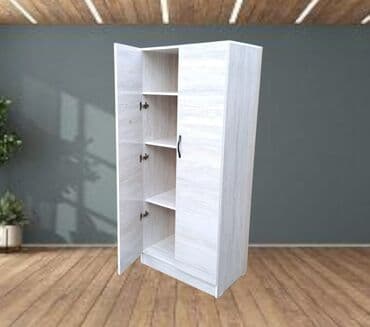 кухонный буфет для посуды: Кухонный гарнитур, Новый, цвет - Белый, ДСП, Платная доставка — 3