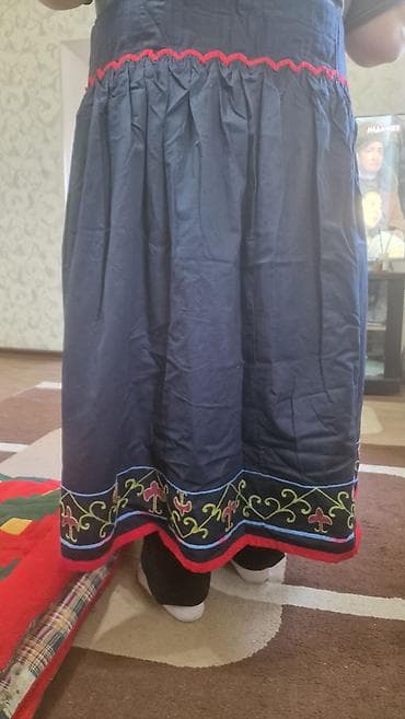 кыргызский костюм: Улуттук кийим, Аял — 1