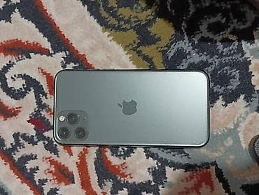 montech sky two: IPhone 11 Pro, Б/у, 256 ГБ, Matte Midnight Green, Чехол, 72 % — 3