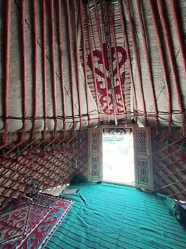 ловушка для рыб: Юрта традиционная кочевая - Конструкция: разборная деревянная — 1