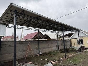 навесы: Навес, Арочный, Металл, Поликарбонат, Новый, Установка — 7