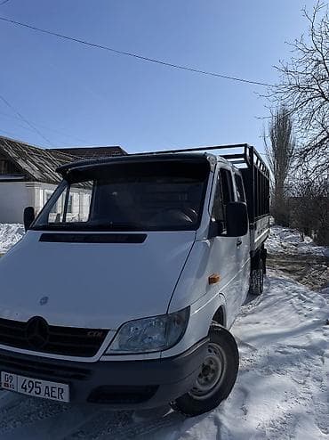 будка спринтера: Mercedes-Benz Спринтер: 2004 г., 2.2 л, Ручные, Дизель, Пикап — 8