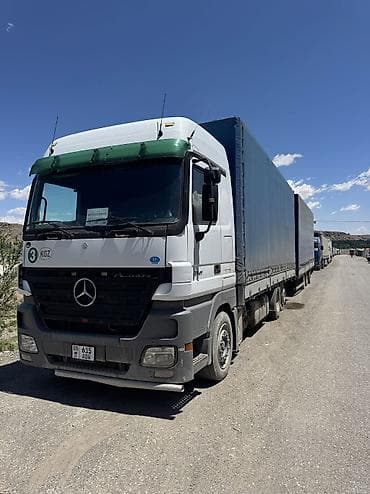 тягач даф 106: Тягач, Mercedes-Benz, 2005 г., Тентованный — 2