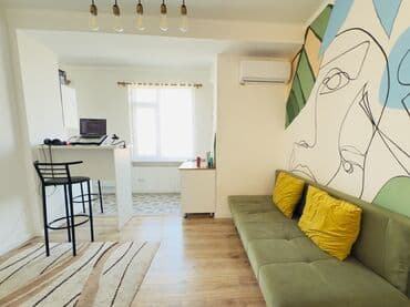 аренда квартир бишкек 1 комнатная: 1 комната, Собственник, Без подселения, С мебелью полностью — 1