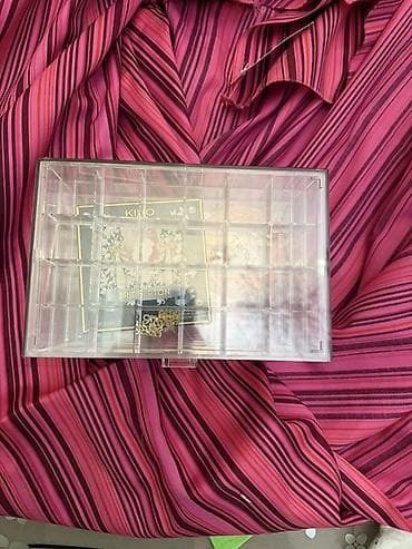 Килемдер: Прозрачный органайзер для косметики и аксессуаров - Материал — 1