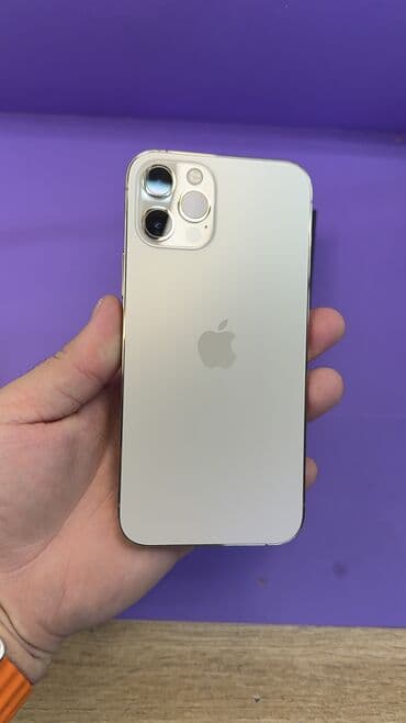 Автоунаа электроникасы: IPhone 12 Pro, Колдонулган, 128 ГБ, Куту, 100 % — 6