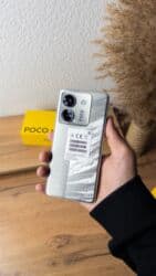 телефон поко 6: Poco M6 Pro 5G, Новый, 256 ГБ, цвет - Серебристый, 2 SIM — 1