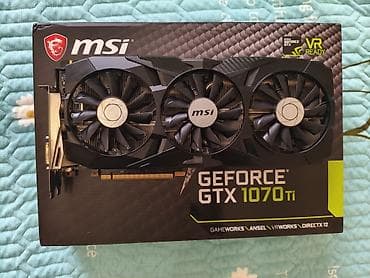 Видеокарта для ПК, Б/у, MSI, GeForce GTX, 8 ГБ