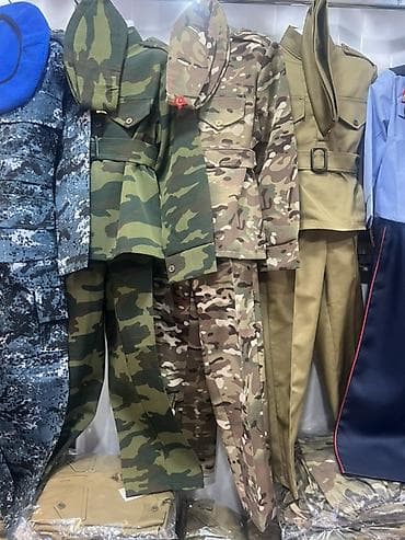 школьный гарнитур: Детские костюмы в стиле военной формы Описание: - Комплект для — 5