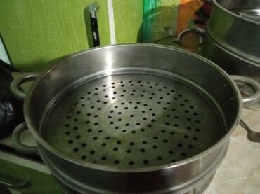 чайники со свистком: Мантышница Мантоварка без крышки и без кастрюли очень большая. В — 1