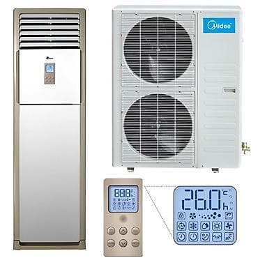 колонные кондиционеры: Напольный кондиционер-сплит Midea (колонный внутренний блок + наружный — 1