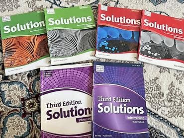 продаю чехол: Продам комплект учебников: * Solutions — Elementary — 1