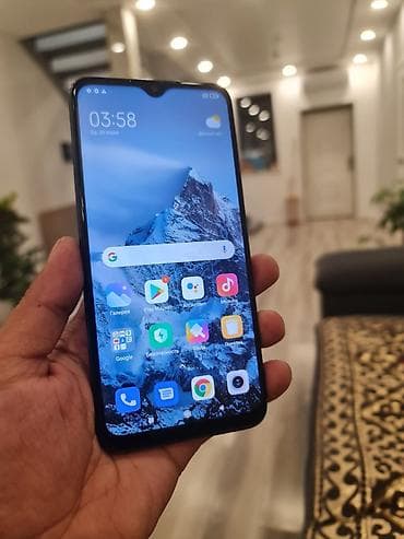 Redmi, Redmi 9, Б/у, 32 ГБ, цвет - Черный, 2 SIM
