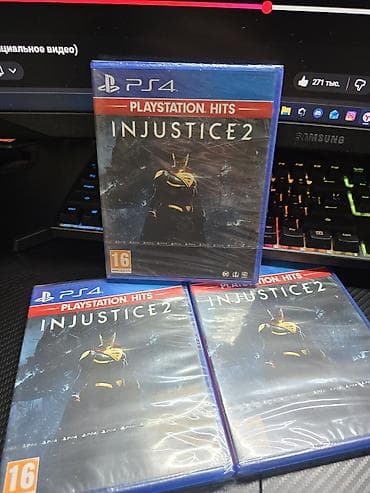 Новые запечатанные диски В наличии injustice 2 На русском языке 🇷🇺
