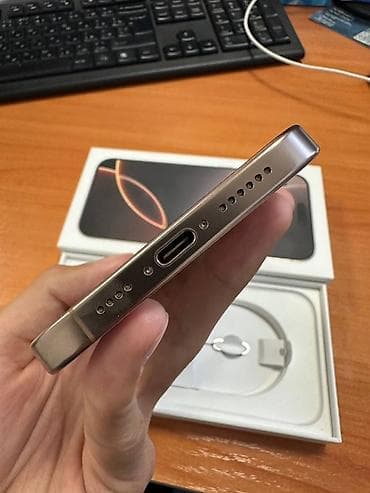 iphone 8x: IPhone 16 Pro Max, 256 ГБ, Natural Titanium, Коробка, 95 % — 4