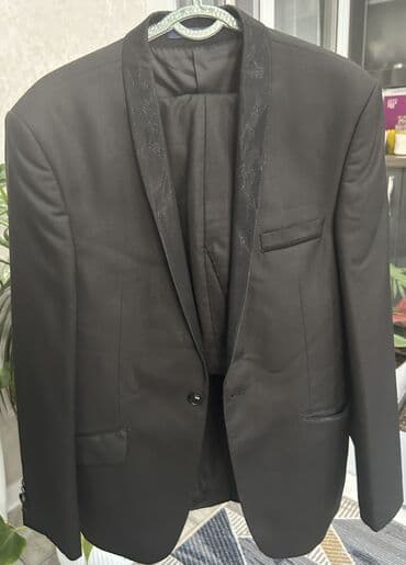 турецкая обувь из натуральной кожи: Продается костюм(пиджак+брюки)носили мало,размер 48,производство — 15