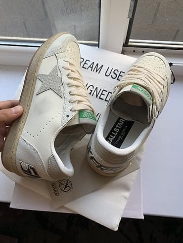 Жеке буюмдар: Эркектердин кроссовкасы, 39, 40, 41, Golden Goose, Жаңы, түсү - Ак, Өзү алып кетүү, Акысыз жеткирүү, Акылуу жеткирүү — 4