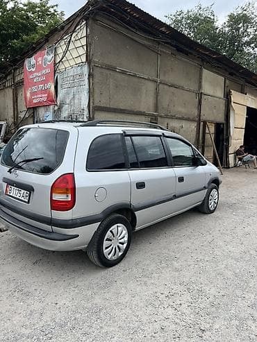 Унаа: Opel Zafira: 2002 г., 1.6 л, Кол менен иштөөчү, Газ, Вэн/Минивэн — 3