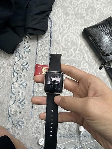 Apple Watch: Apple Watch Series 3, 38 мм,акб 93 родной,память 8 гб (Aluminum Case — 1