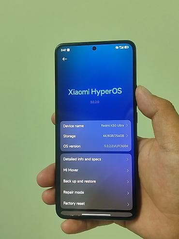 iphone mini 12: Redmi, Redmi K50 Ultra, 256 ГБ, цвет - Черный — 4