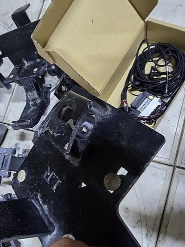 x5 e53: Наружные накладки порогов BMW, Б/у — 2