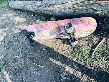 машина толокар: Детский скейт, Классический, Б/у — 2