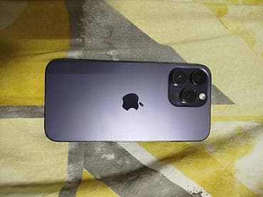 холодильник кызыл кыя: IPhone 14 Pro, Колдонулган, 128 ГБ, Deep Purple, Кабель, 88 % — 3