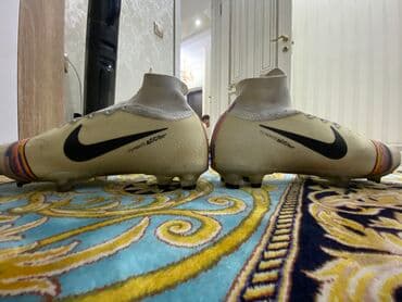 футбольные бутсы predator: Nike Mercurial boots Оригинальные Бутсы Шиповки для настоящего поля с — 4
