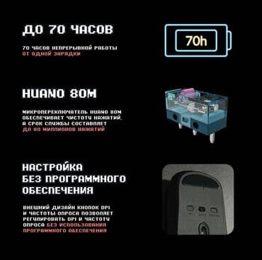 акустические системы logitech со светомузыкой: Игровая мышь Keychron M2 и M2 Mini (Black), Беспроводная, Оптическая — 10