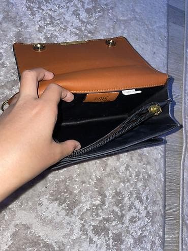 michael kora: Классическая сумка, Michael Kors, Материал: Комбинированный материал, Застежка на магните, Детские, Б/у — 6