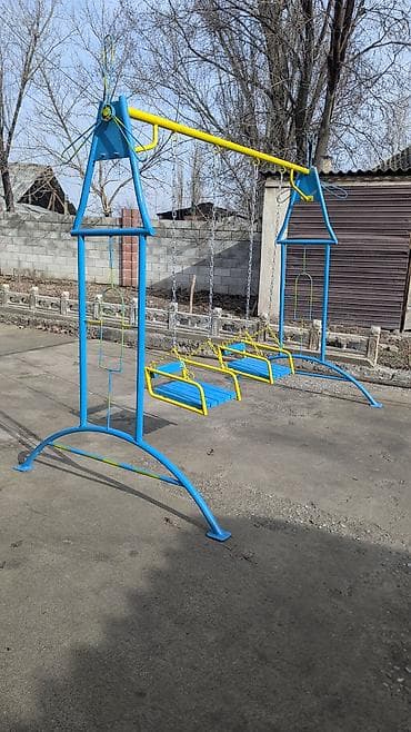 Детские качели, Подвесные Для улицы, Металл