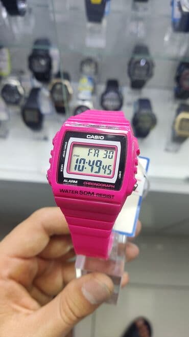 часы фирмы casio: Casio ! ___ Функции : дата, секундомер, будильник, подсветка; — 4