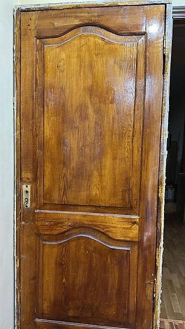 third edition solution: Двери для домов и квартир, Деревянная, Одностворчатая, цвет - Коричневый — 1